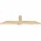 Ekena Millwork Eugene Rough Sawn Timber Gable Bracket, Douglas Fir, 48"W x 14"H x 2"D x 4"F, 7/12 Pitch GBW048X14X0204EUG00RDF - alternate 4